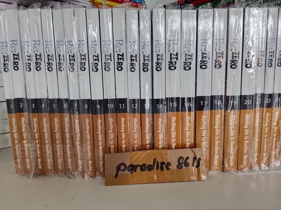 Novela ligera Re:Zero−Starting Life in Another World versión en inglés Vol 1-26-DHL