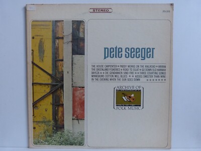 Pete Seeger   LP   same / Archive Of Folk Music FS-201 von 1971