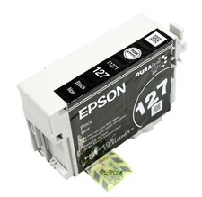 Genuine Epson 127 Black Ink Cartridge NX625 WF7010 WF7510 WF7520 WF3520 WF3540
