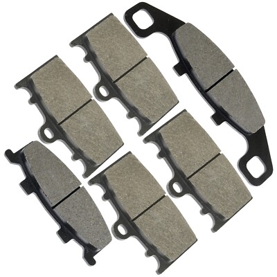 Front & Rear Brake Pads for Kawasaki ZX1100 Ninja ZX11 ZX-11 1990
