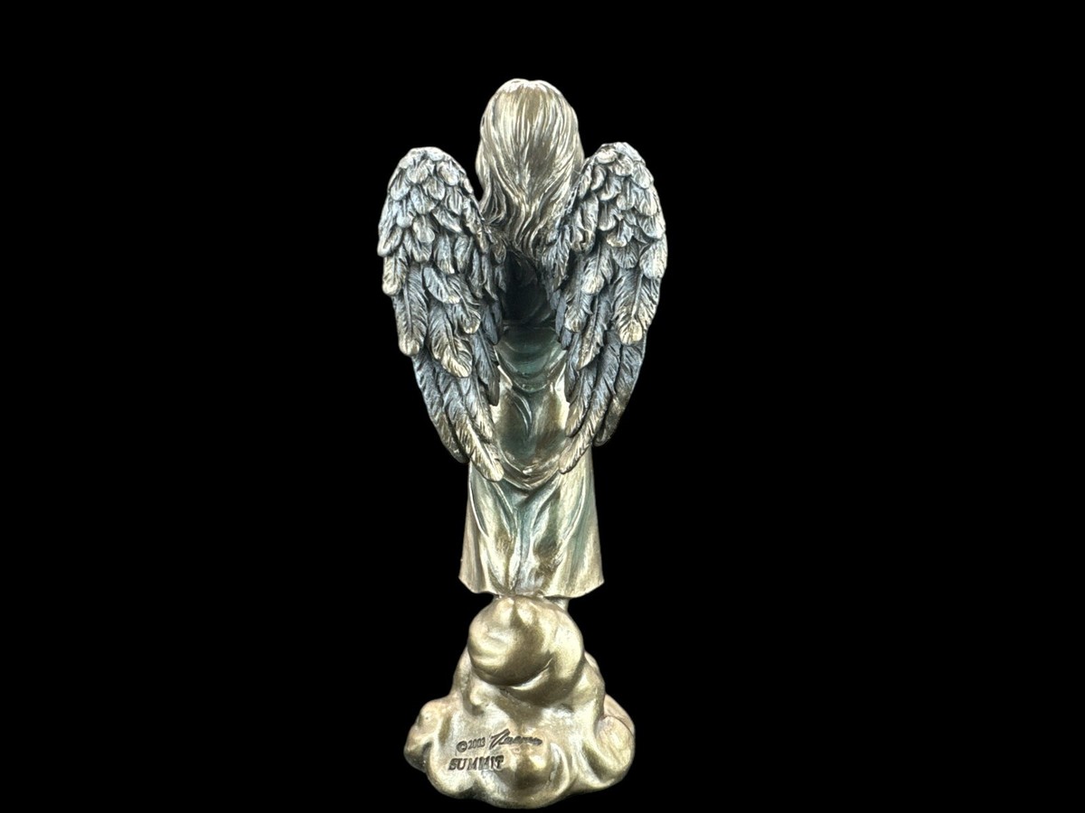 Figurine Ange Rose | Dôme De Fleur D'Ange | Rose En Forme D'Ange En