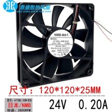 NMB 4710KL-05W-B30 12025 DC24V 0.2A 12CM 3-Wire Inverter Cooling Fan