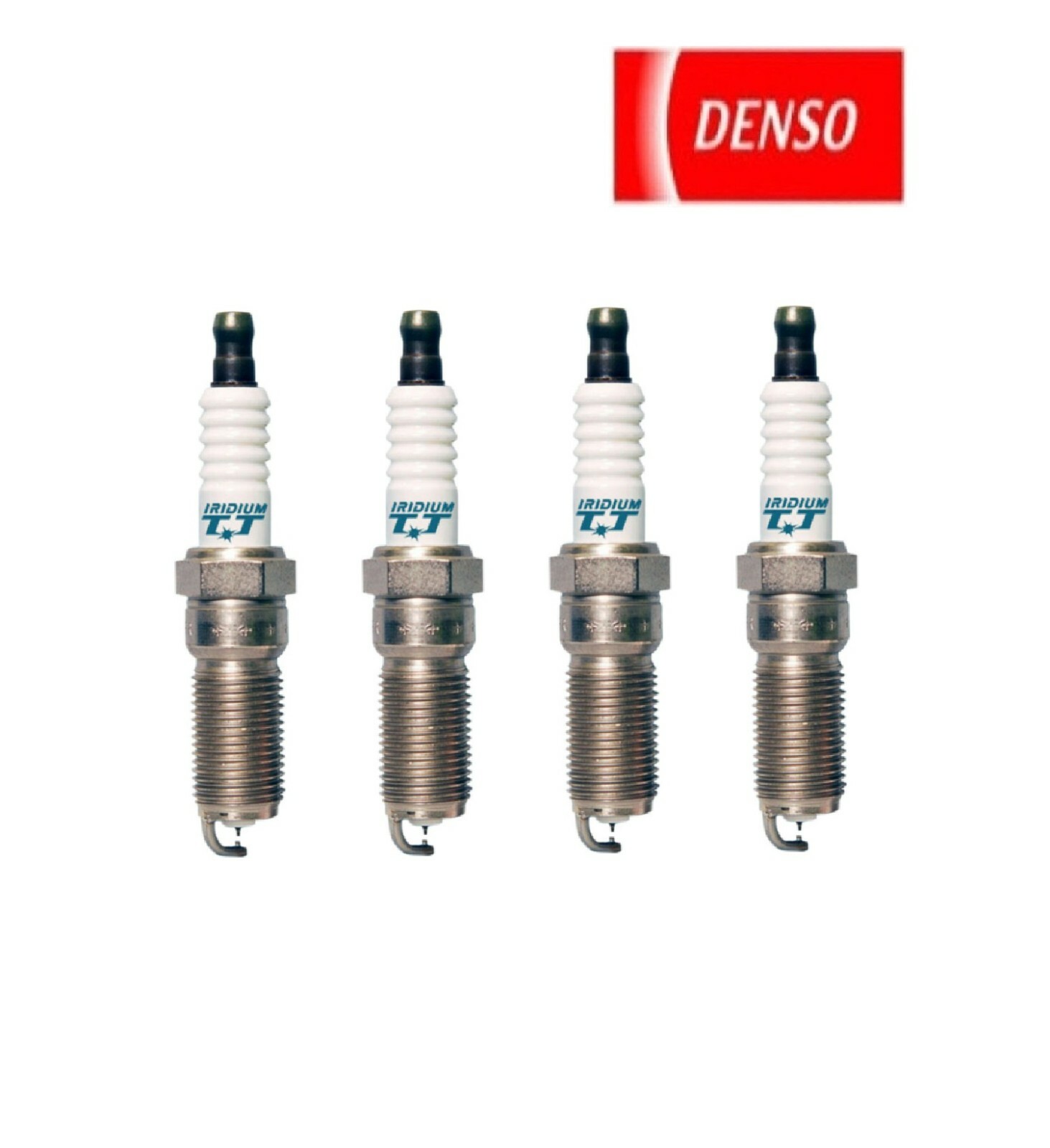 4PCS DENSO Iridium TT Spark Plugs Fit Buick Enclave, LaCrosse/ Chevrolet Camaro