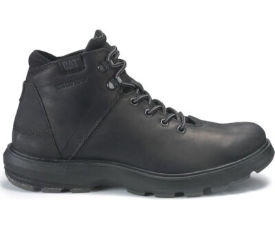 CAT Herren Leichte Wasserdichte Ultra Durable Boots (Factor) Schwarz