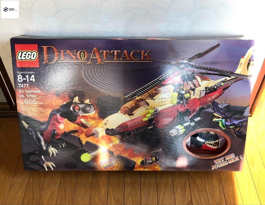 LEGO Dino Attack: T-1 Typhoon Vs. T-Rex (7477) for sale online | eBay