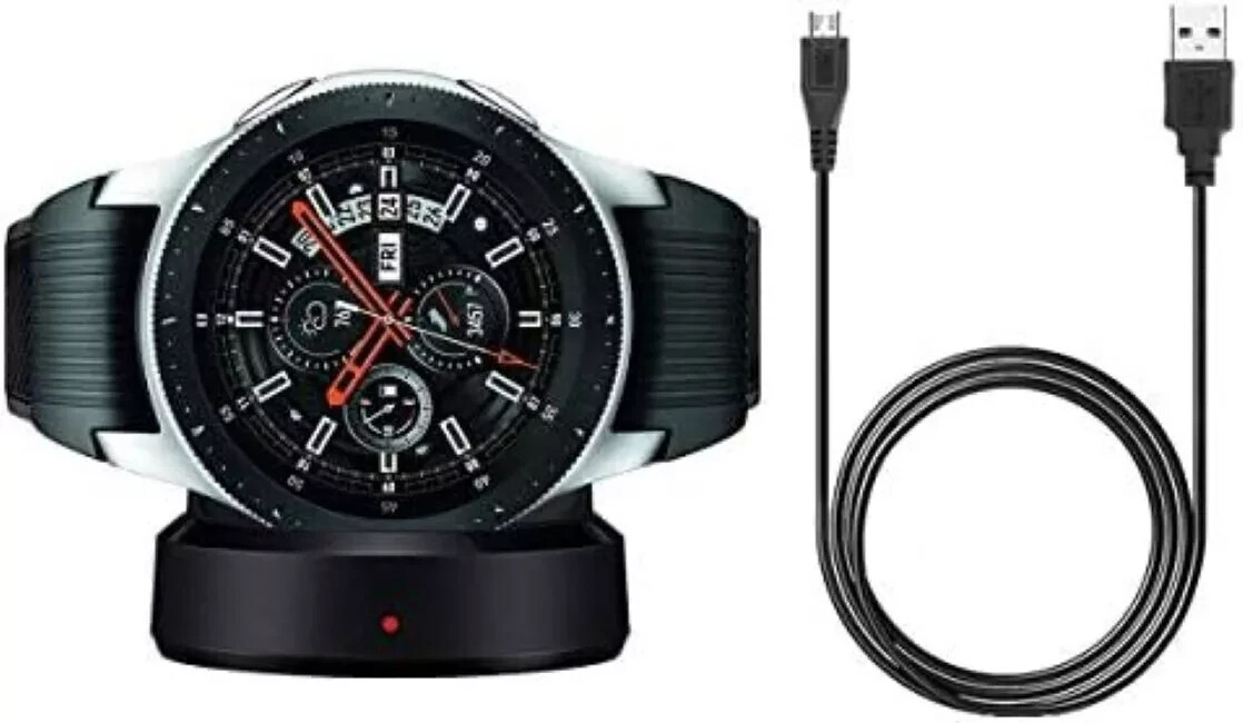 Samsung Galaxy Watch 46mm SM-R800 Bluetooth GPS Smartwatch Silver