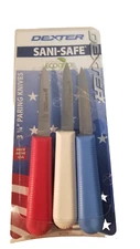 Dexter Russell S104-3RWC 15493 Kitchen Parer Knives 3 Pack.. paring New..