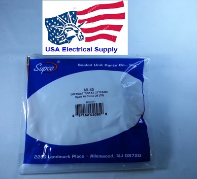 Kit 5 Termostati Sbrinamento Supco ML45-5 Per Frigorifero Whirlpool (L-45 Gradi)