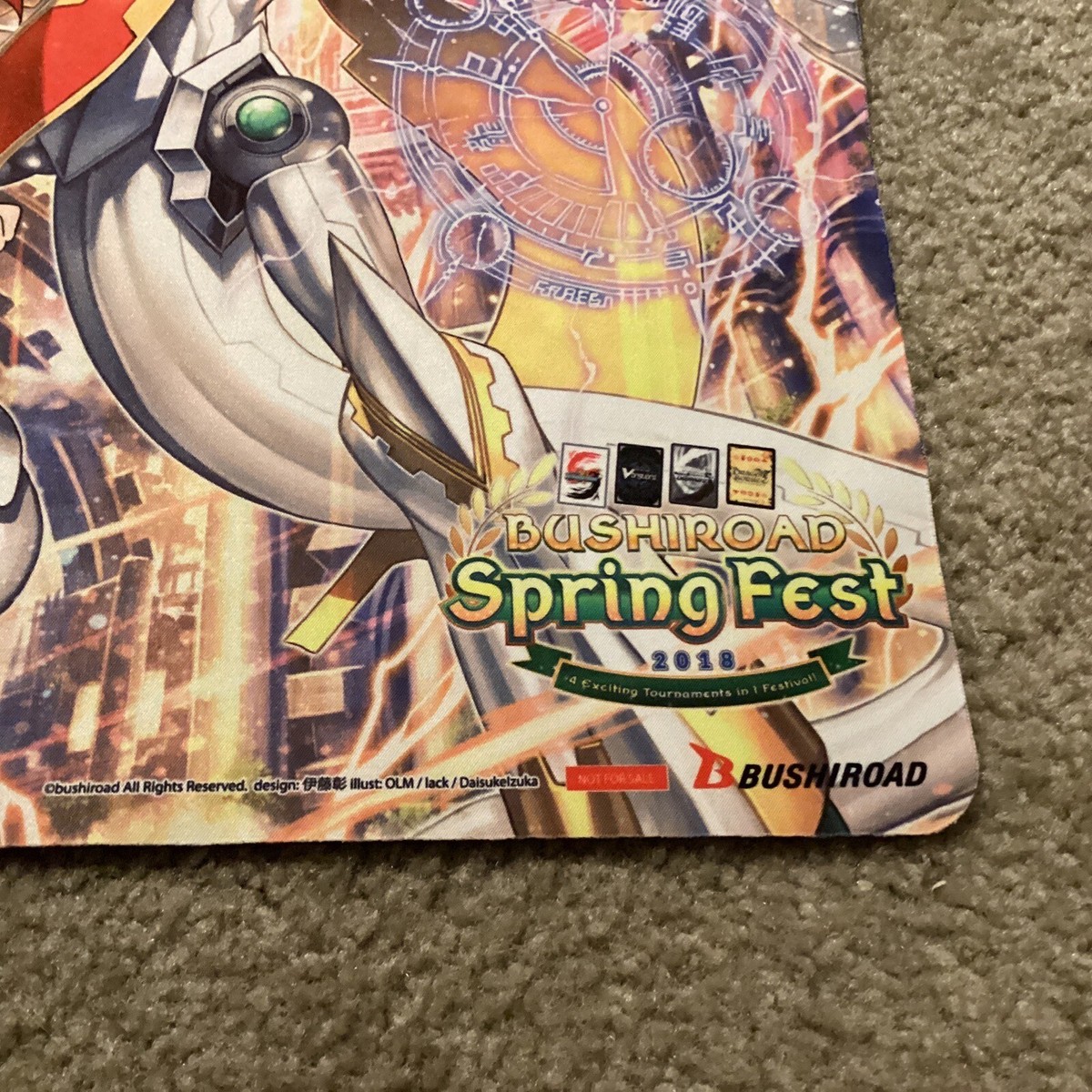 Cardfight Vanguard Playmat Pad Spring Fest 2018 Bushiroad
