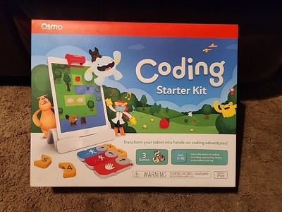 Osmo Coding Starter Kit for iPad 3 Learning Games Stem Toy