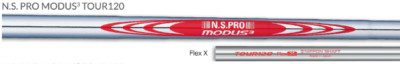 NEW NIPPON SHAFT MODUS³ TOUR120, X Flex, .355 Taper Tip, Choose Shaft Set