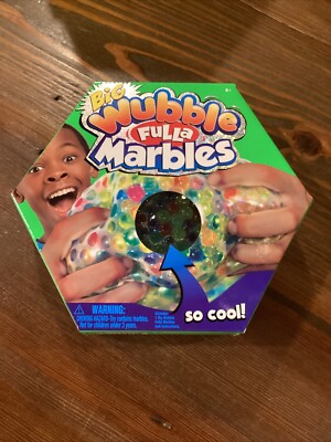 Big Wubble Fulla Marbles Toy, Sqeeze. Squish & Twist It. Boys & Girls, Ages 6+