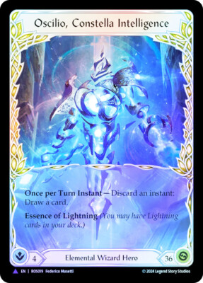 FAB COLD FOIL Oscilio, Constella Intelligence (Marvel) - Rosetta