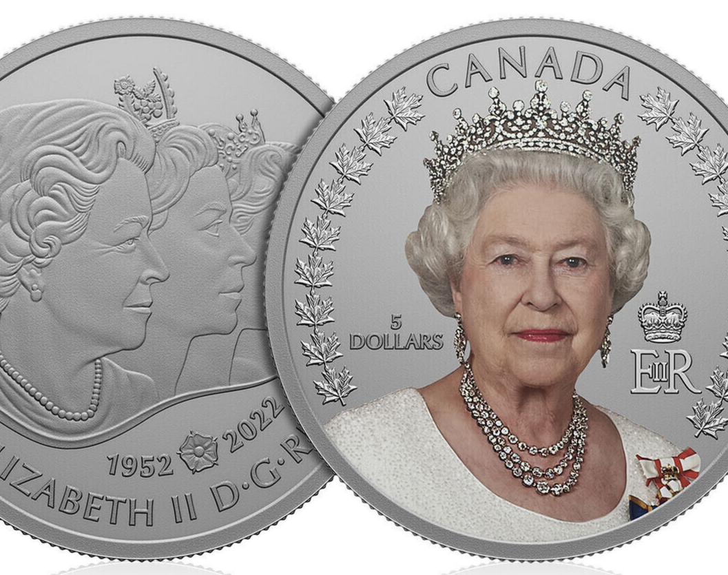 2022 A Portrait of Queen Elizabeth II 1/4 oz Silver Coin $5