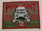 Philmont Ranch 童子军布贴 2013 年 75 周年 BW1