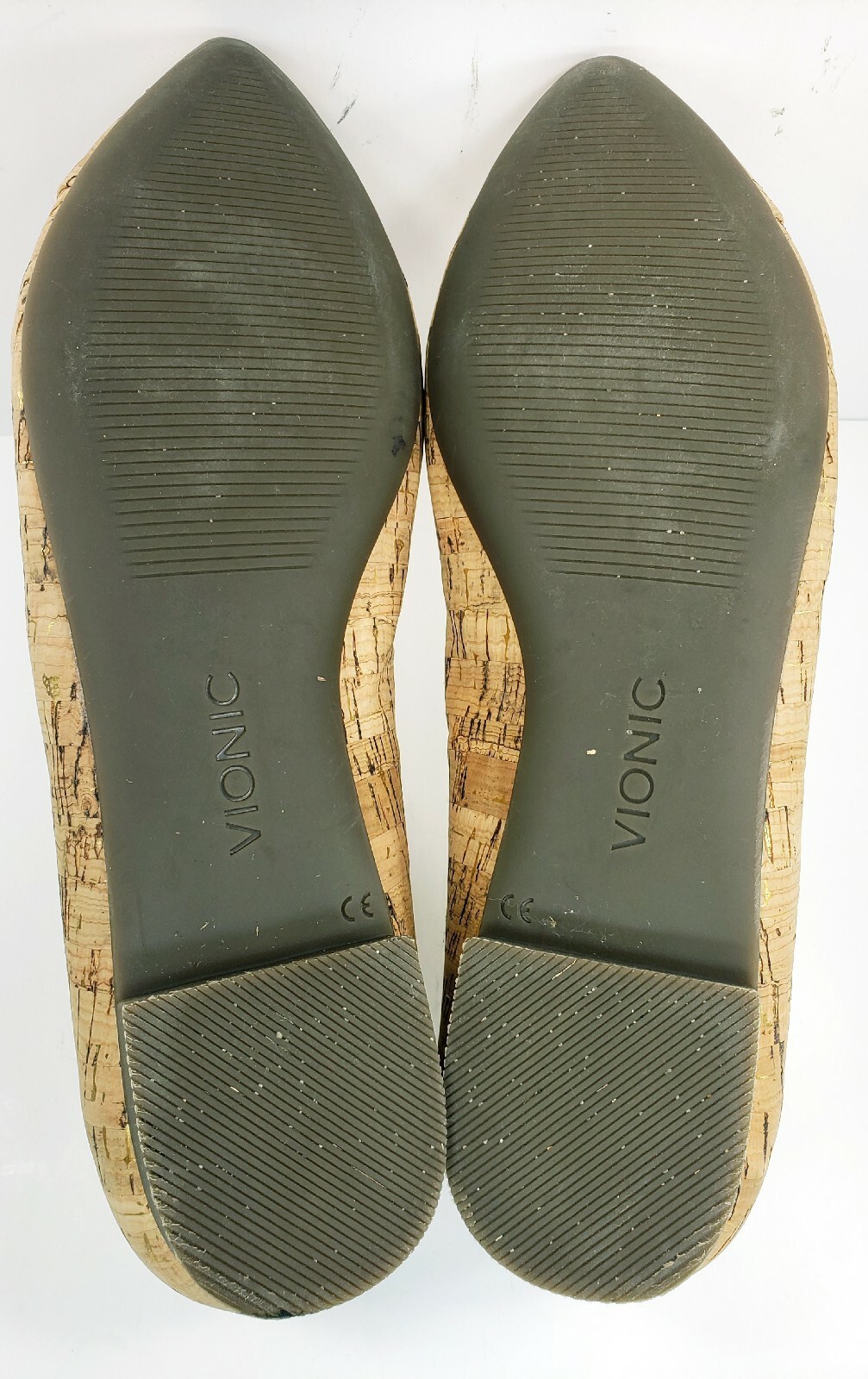 Vionic 359 Cabello Cork Pointed Toe Orthotic Flat… - image 10