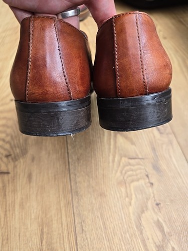 Dino Draghi Mens Tan Leather Lace-up Oxford shoes UK 8 (42) - Picture 9 of 17
