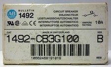 Allen-Bradley 1492-CB3G100 10A 3P 277VAC Circuit Breaker