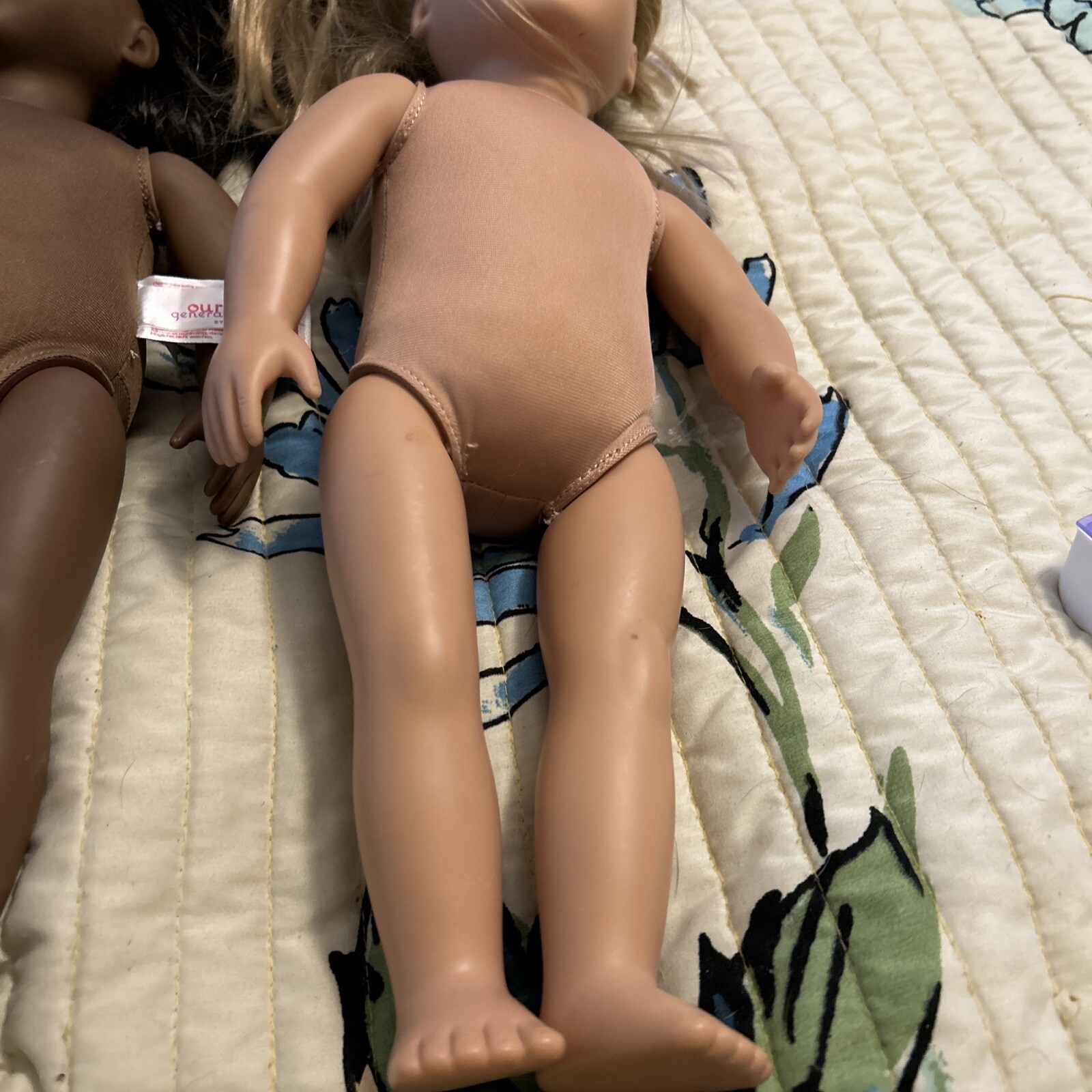 Our Generation 18&rdquo; Doll Only Brown Eyes Long Black Hair African American Set 2