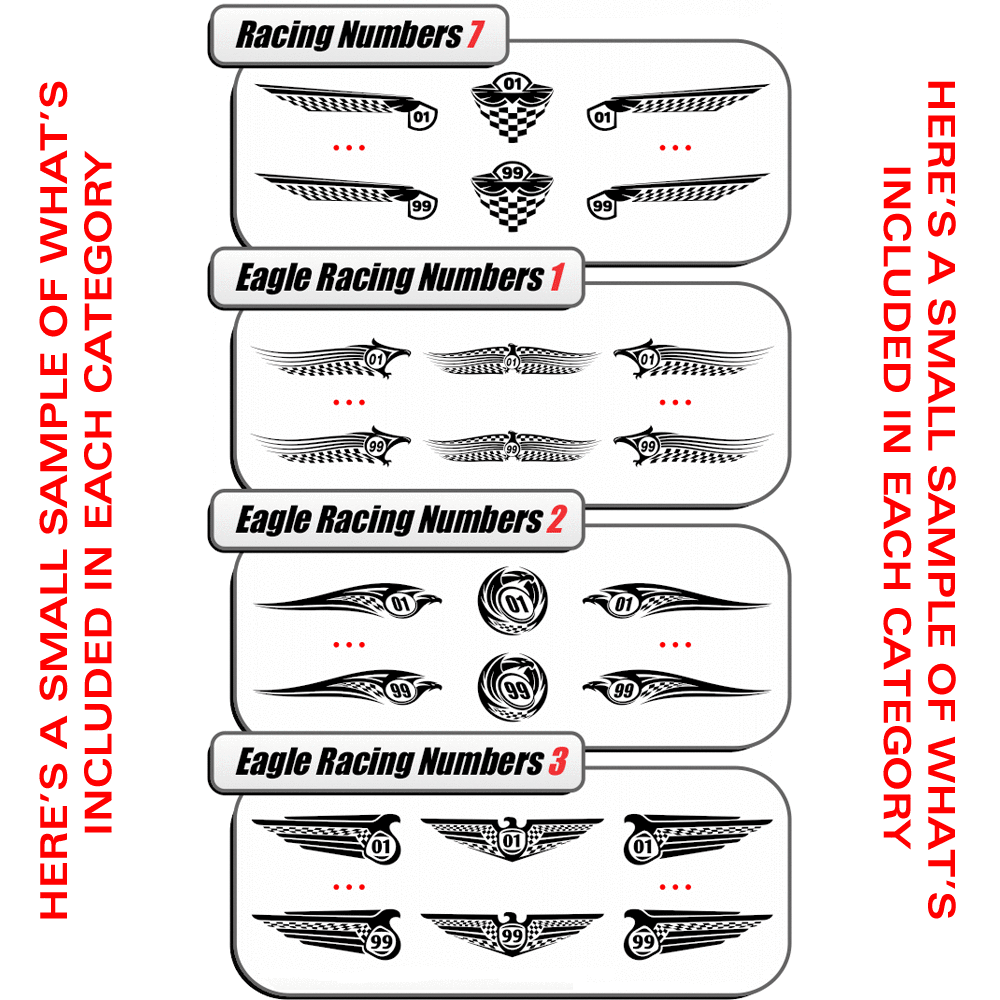 Sticker Ploter Racing RACING GRAPHICS CLIPART-VINYL CUTTER PLOTTER RACE CAR IMAGES-VECTOR ...
