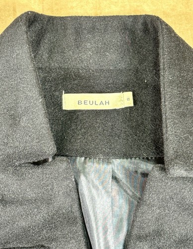 BEULAH Wollmischung Military Jacke beeinflusstes Design Größe Small Damen Blazer - Bild 8 von 13