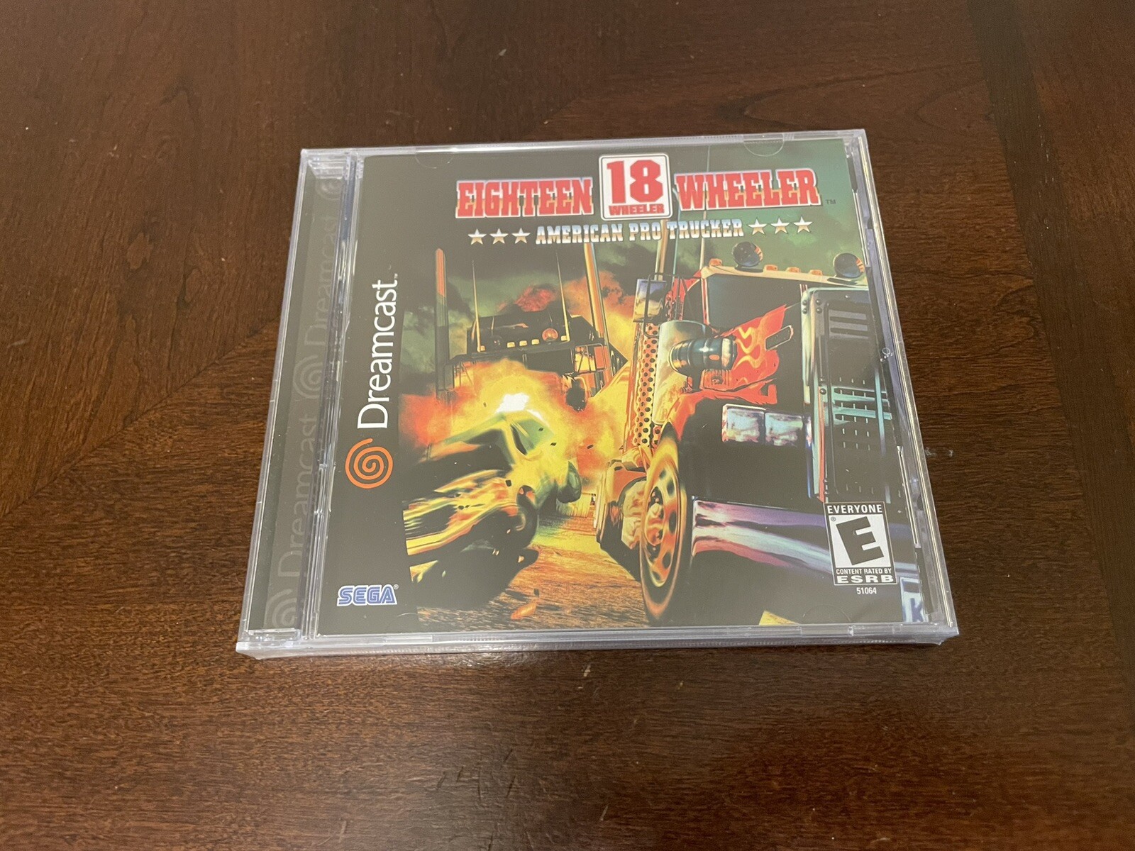 Eighteen Wheeler American Pro Trucker Sega Dreamcast Nuevo Sellado 18 Ruedas