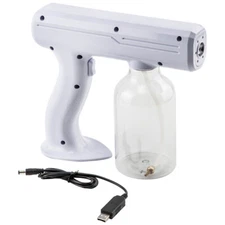 Portable 800ML Spray Gun Blue Light Anion Nano Steam Atomizer Sanitizer Machine