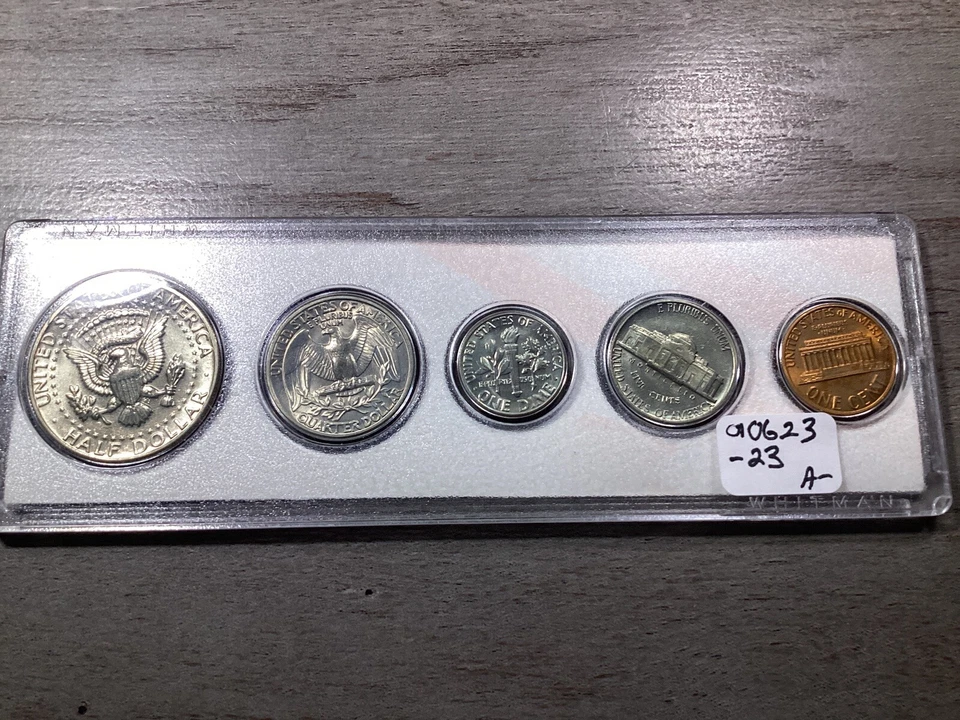 1979 D Uncirculated Birth Year with 5 Coins Set in Whitman Holder 010623 23a - Image 2 of 4