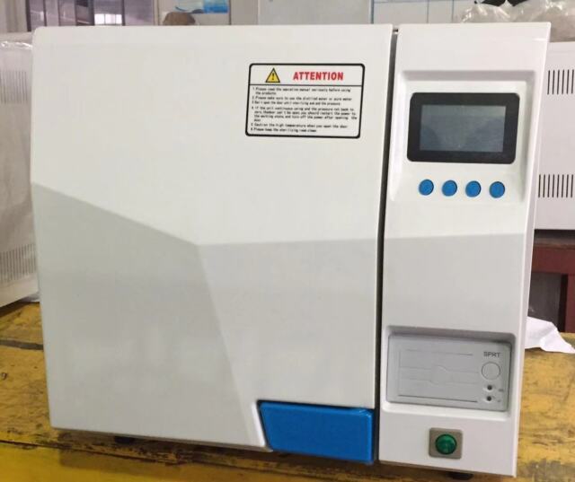 圖片 31 - 20L/24L Class B Table Top Pulse Vacuum Steam Sterilizer Autoclave LCD Display CE