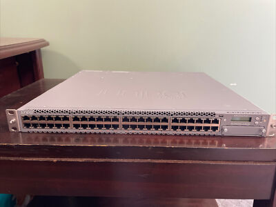 Juniper EX4300-48P 48-Port PoE+ Gigabit Ethernet Network Switch w/ DUAL PSU