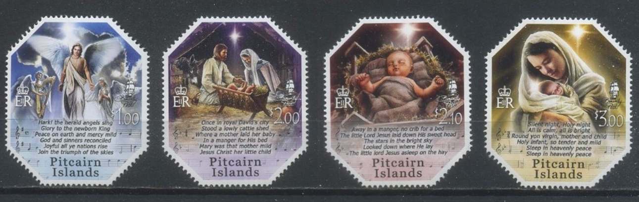Pitcairn 2015 Christmas Art Religion - Daily bargain sale shape M Ranking TOP1 Unusual stamps