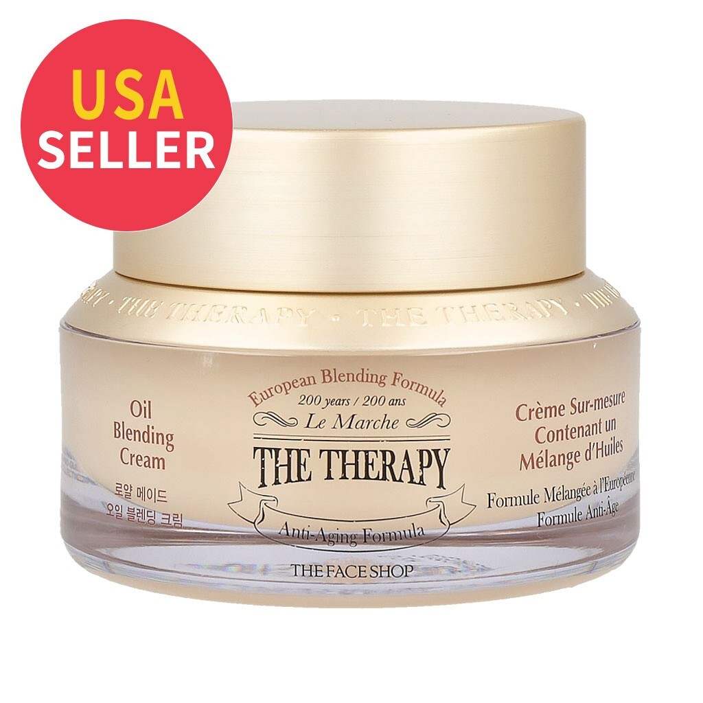 US SELLER THE FACE SHOP The Therapy Oil Blending Cream 50ml