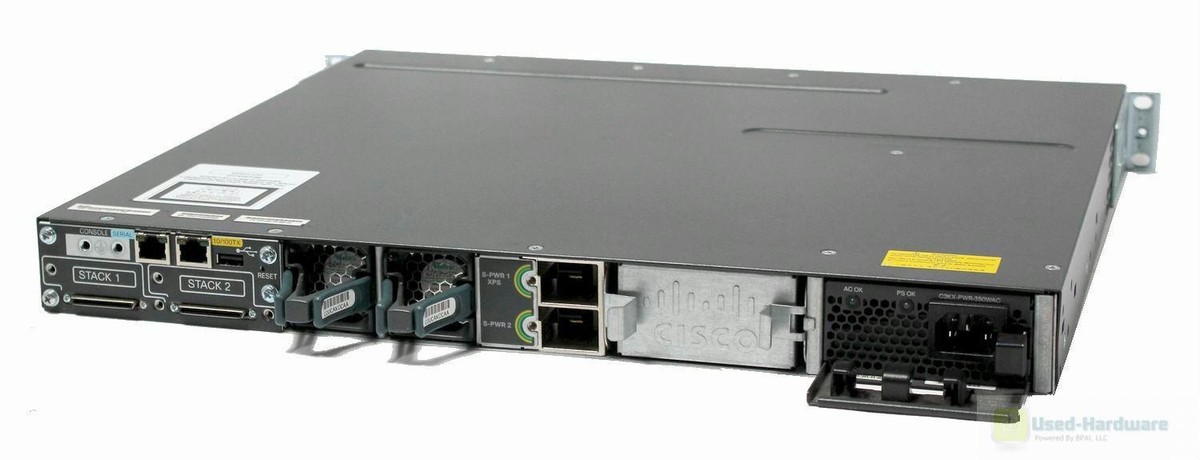 Cisco WS-C3750X-24T-L Catalyst 3750X 24-Ports 10/100/1000Base-T
