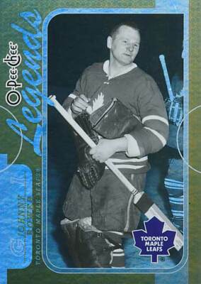 2008-09 O-Pee-Chee GOLD #566 JOHNNY BOWER - Toronto Maple Leafs