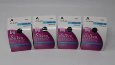 L'eggs Silken Mist Control Top Semi Opaque Pantyhose Tights JET BLACK Size A (4)