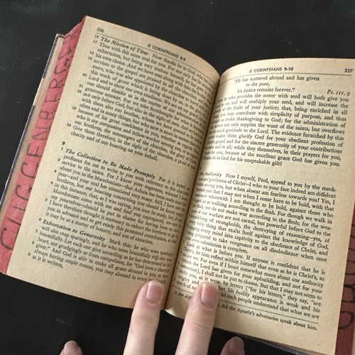 Angelus Book The New Testament Hard Cover Authorized Catholic Edition 1953 - Picture 9 of 11