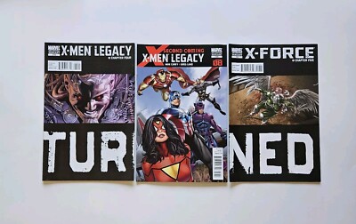 Lot Of 3 X-MEN LEGACY 235 236 X-FORCE 26 Variant Comic Books NEW UNREAD 2010 VF