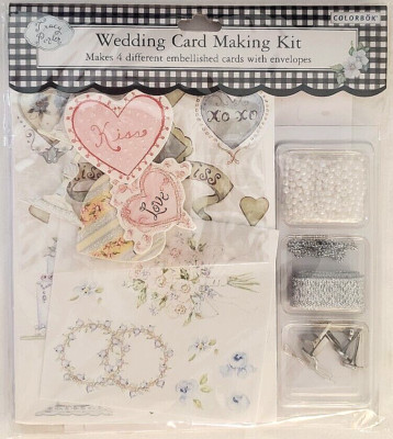 COLORBOK Tracy Porter WEDDING CARD MAKING KIT - Makes 4 Different Cards