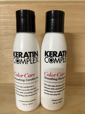 Keratin Complex Color Care Smoothing Therapy Shampoo and Conditioner 3 oz DUO