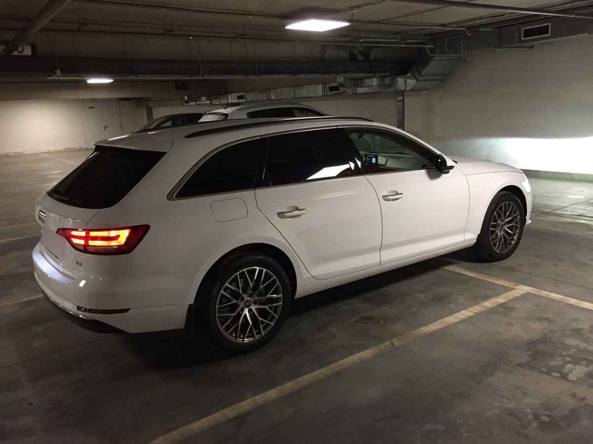 AUDI A4 B9 5doors estate 2016onwards 4pc wind deflectors HEKO Tinted