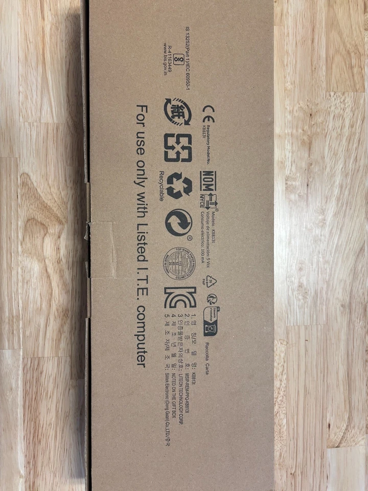 Dell KB813 Wired Keyboard with Smart Card Reader (Black and SIlver) - Image 3 of 3