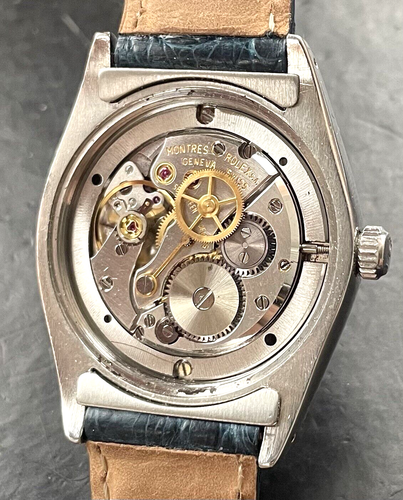 Rolex ♛ 6694 Oysterdate Precision 35MM Blue Vintage luxury Men's Watch Service - Bild 18 von 24