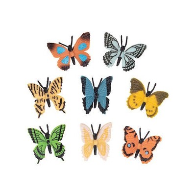 Toys Assorted Butterfly Figures, 1.5'', S8649, 36/Pkg