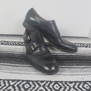John Varvatos Freeman Raw Handmade‎ Leather Oxford Shoes Black Mens Size 9 John Varvatos Dress Shoes | eBay main image 3
