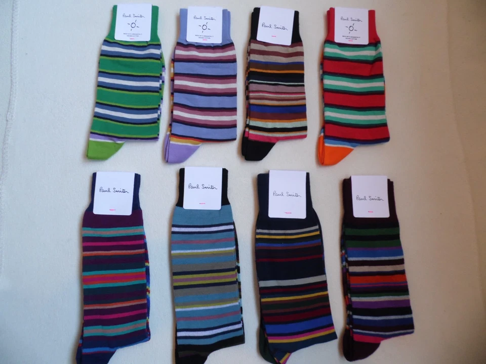 Paul Smith Socks UK 7 - UK 11 Made in Italy Socks Men's BNWT Paul Smith PS