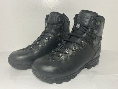 Lowa Camino GTX TF Black Leather Hiking Boots Men s 9.5 Gore-Tex Vibram Germany