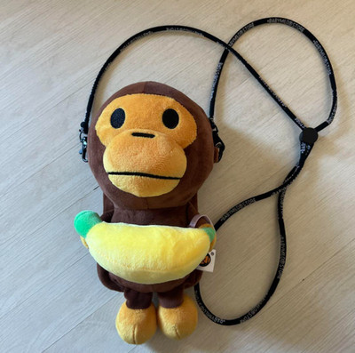 バッグ BAPE MILO PLUSH DOLL SHOULDER BAG マイロ ショルダーバッグ BAPE a bathing ape milo plush doll