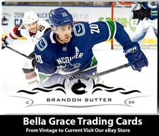 2018-19 Upper Deck #423 Brandon Sutter Vancouver Canucks NHL Hockey