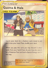 Guzma & Hala #229 Precios | Pokemon Cosmic Eclipse | Tarjetas de Pokemon