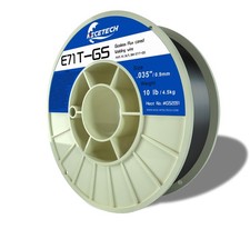 , Gasless Flux Cored Welding Wire, Carbon Steel, E71TGS. 035-Diameter, 10 Pou...